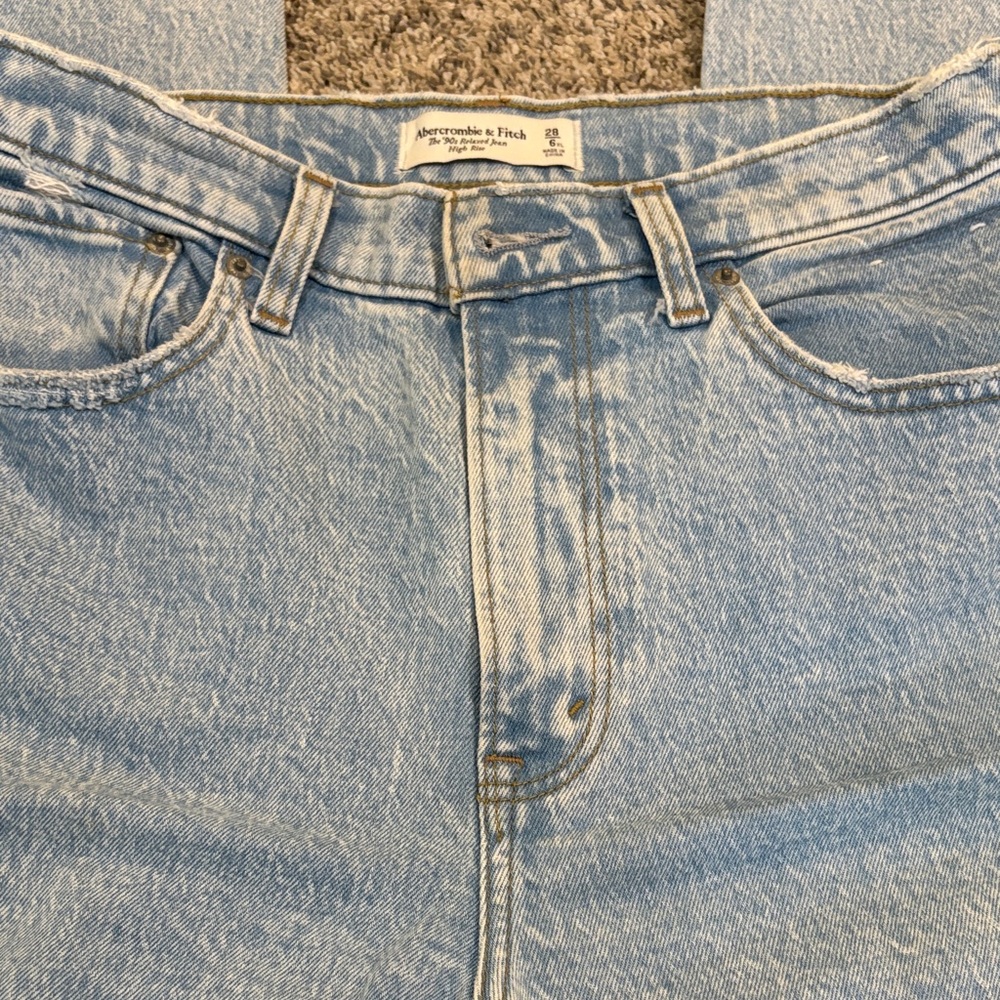 Abercrombie & Fitch Light Blue Women Jeans